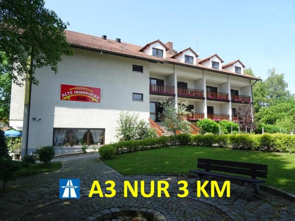 Apparthotel Alte Innbruecke-24Std-Self-Check In Neuhaus am Inn Buitenkant foto